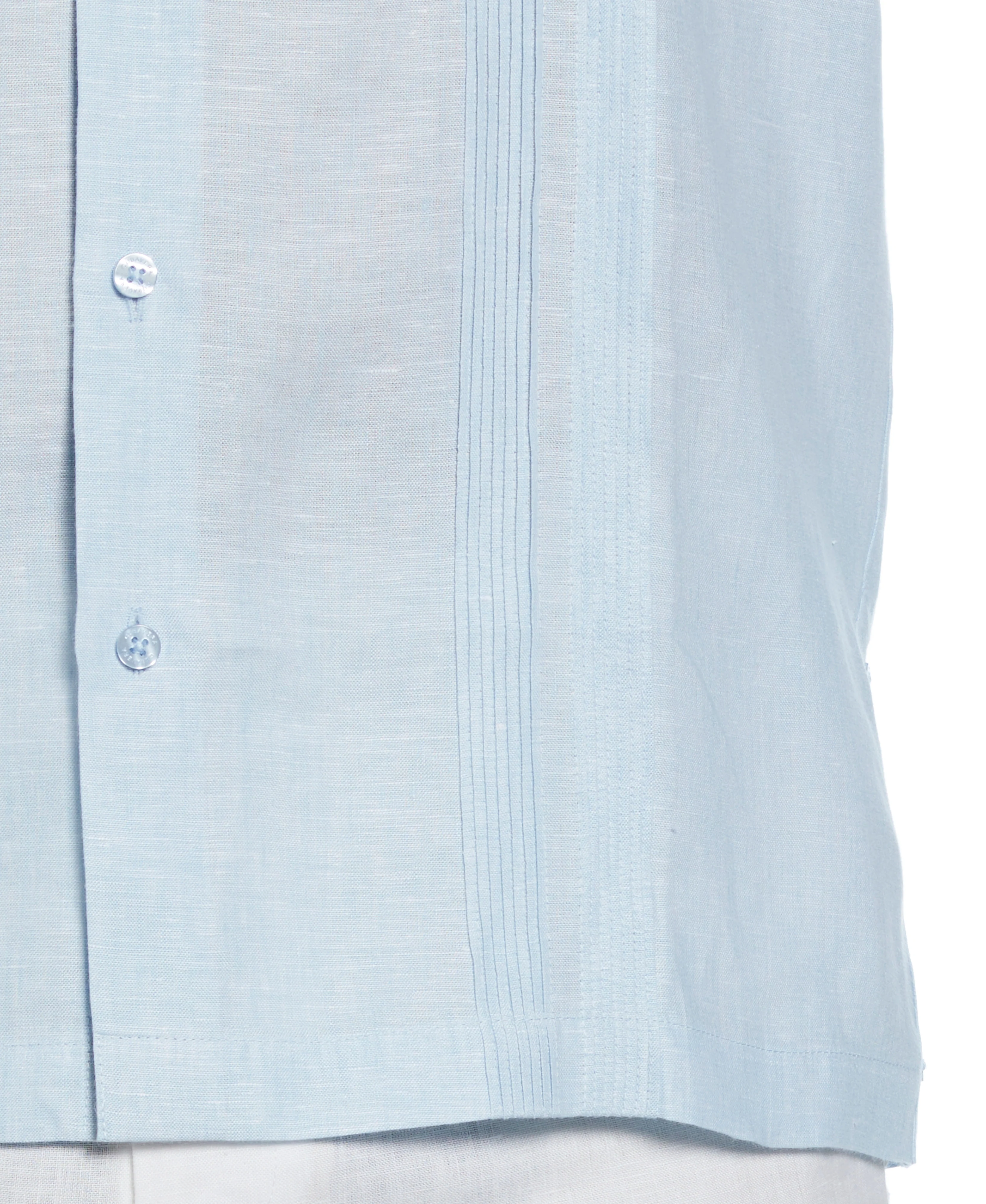 Linen Multi-Tuck Guayabera Shirt - Image 18