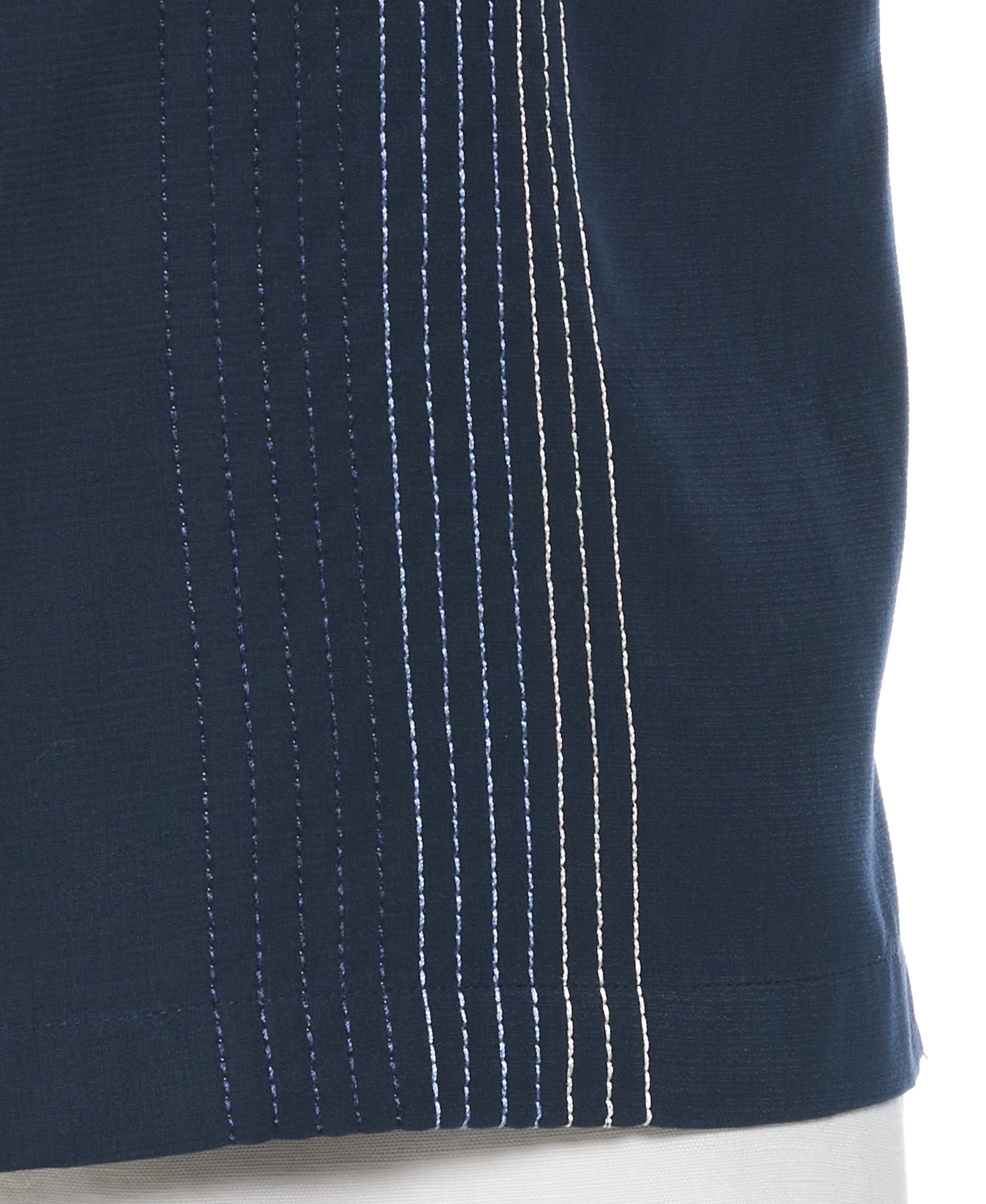 Big & Tall Ombre Embroidered Panel Shirt - Image 20